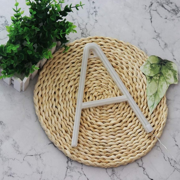 Light Up Letters Neon Signs, Pink A-Z - Picture 2 of 8